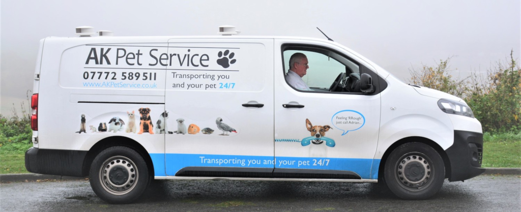 AK Pet Service Transport Vehicle